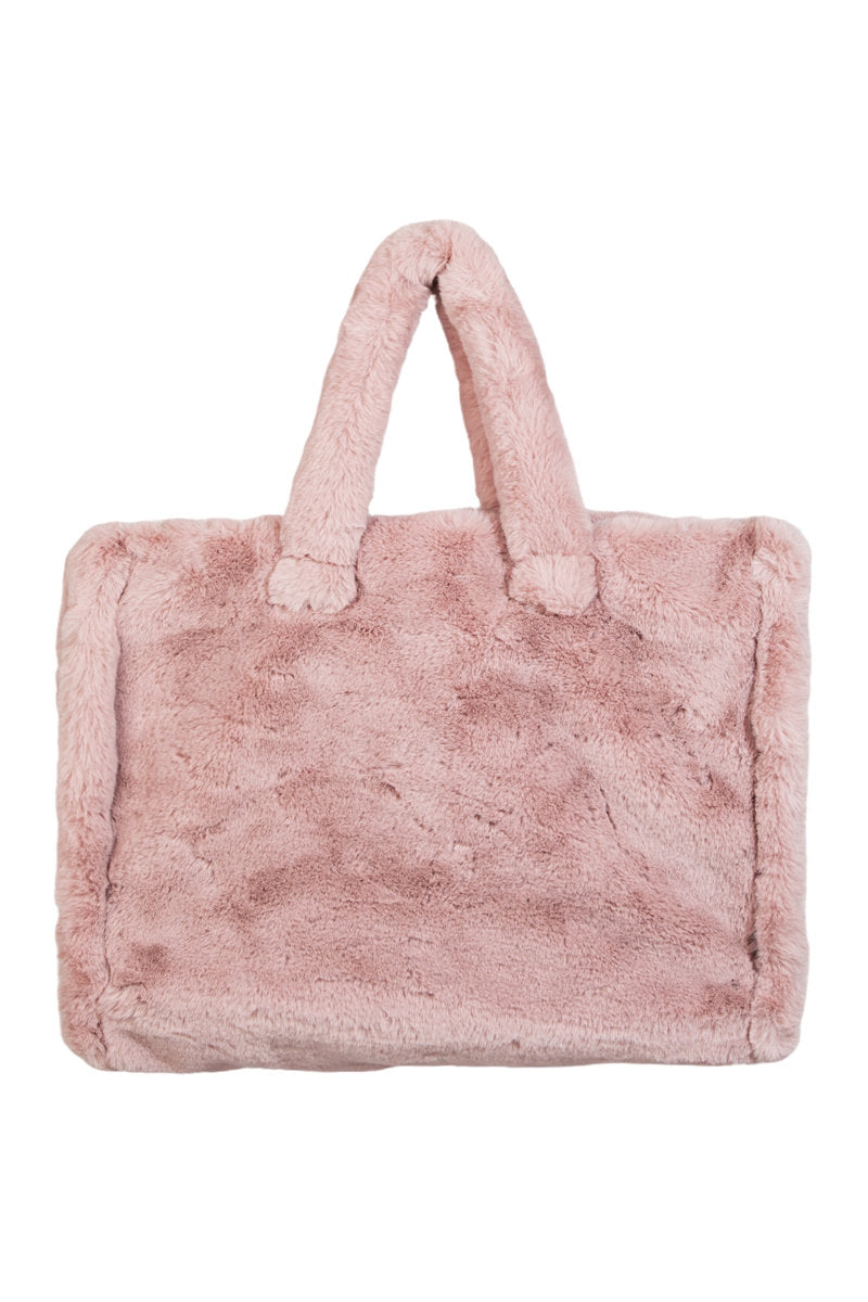 Pink Fur Liena Bag