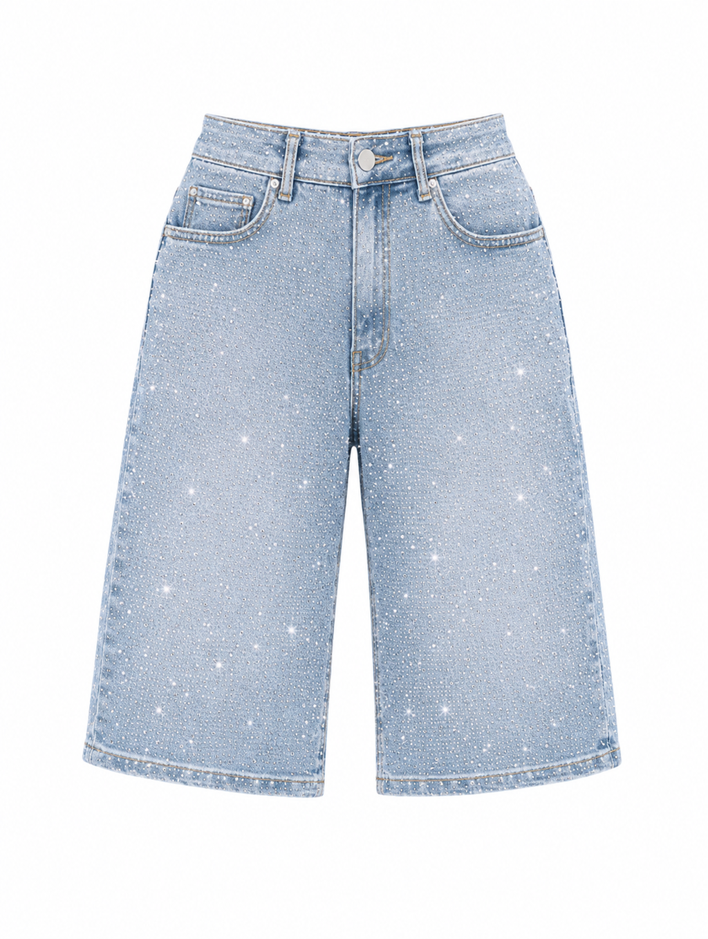 Light Blue Spotlight Shorts