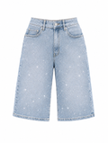 Light Blue Spotlight Shorts