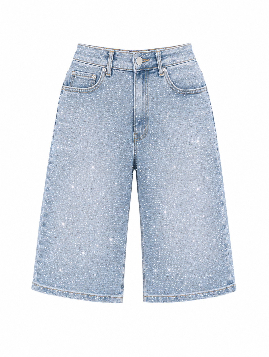 Light Blue Spotlight Shorts