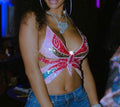 Icy Princess Butterfly Top