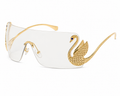 Clear Swan Sunglasses