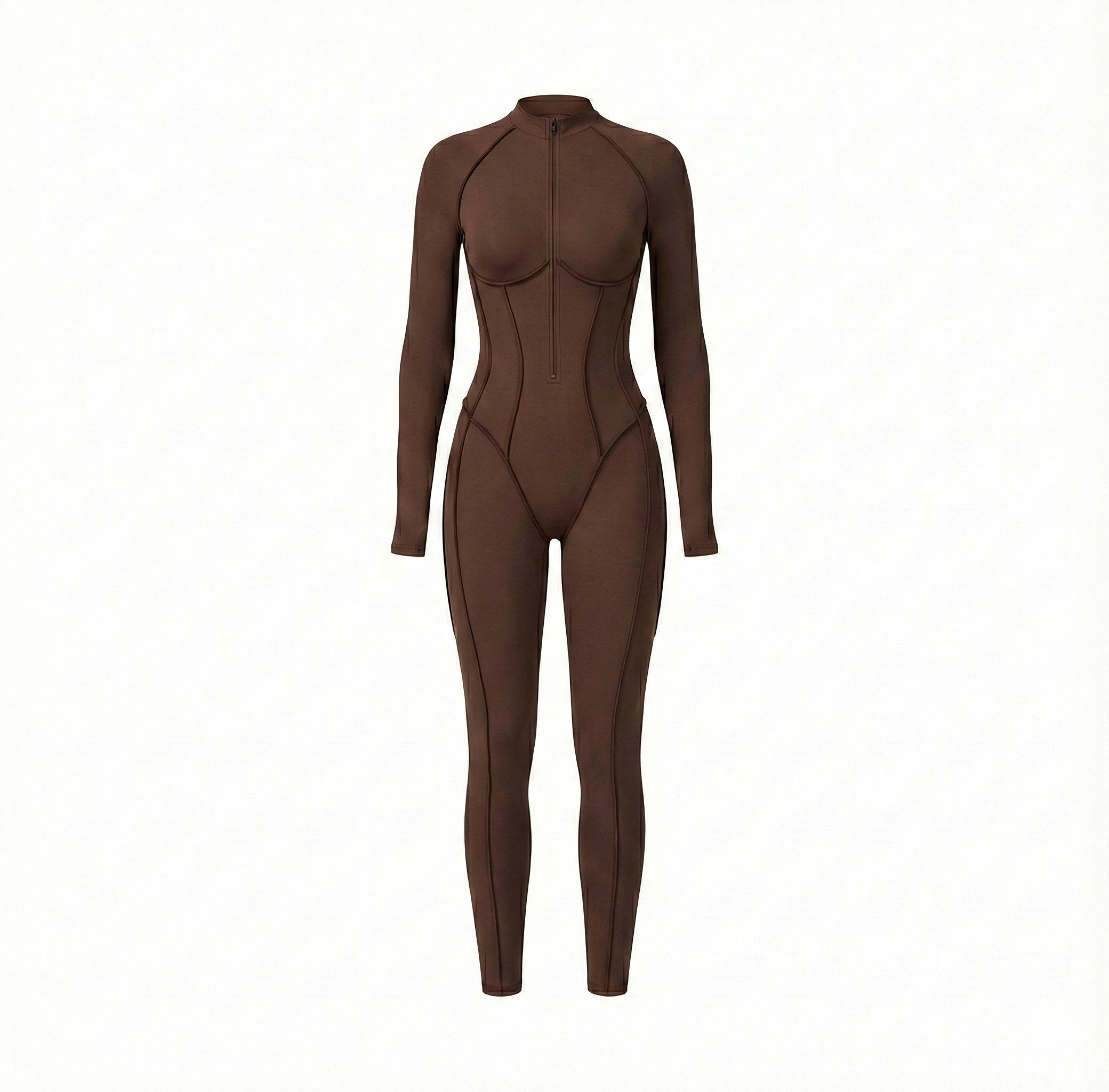 Brown Essential Yoga Jumpsuit