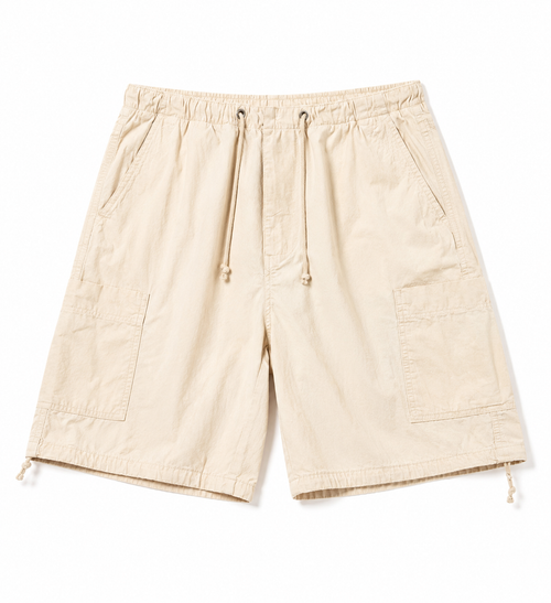 Beige Big Me Shorts