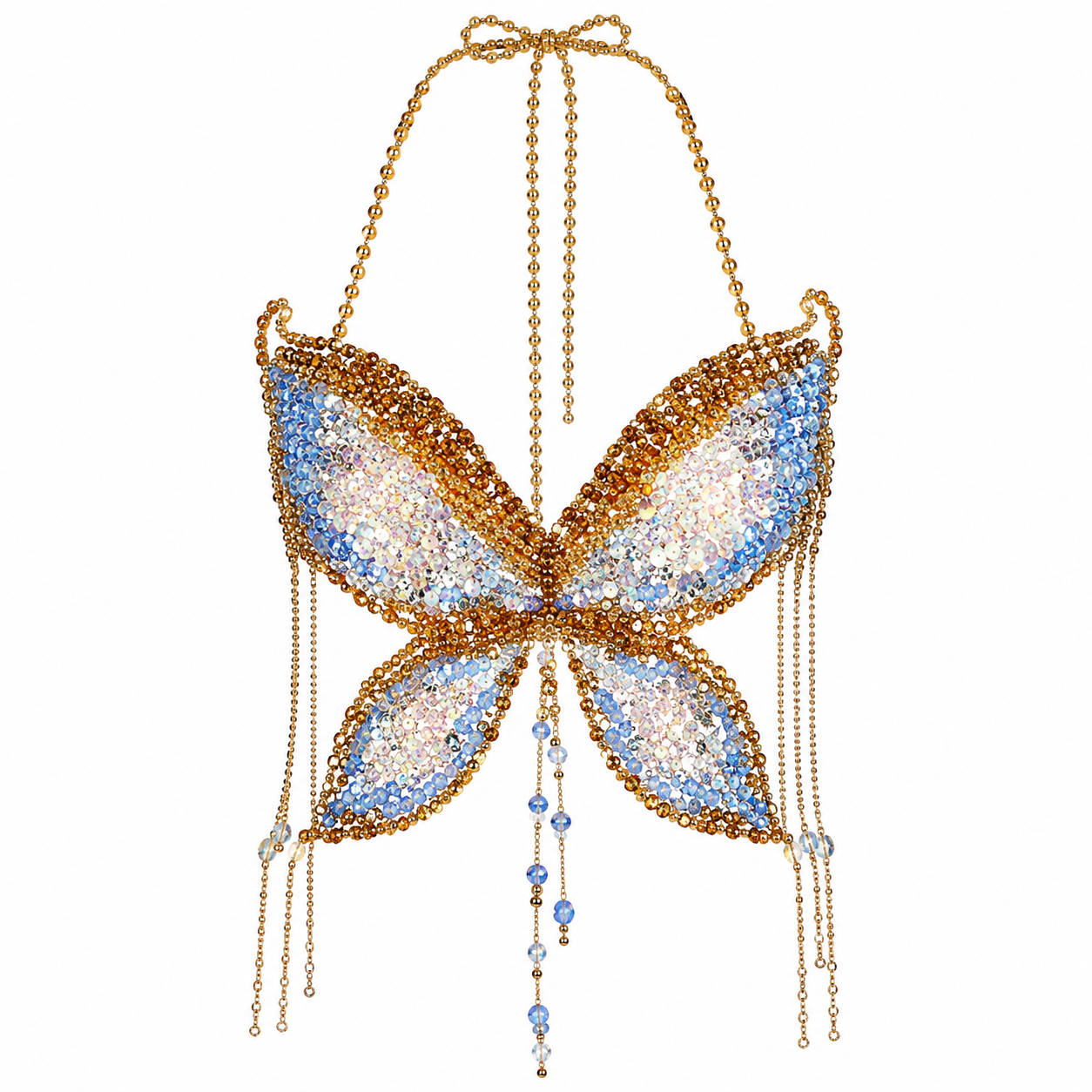 Aurora Jeweled Butterfly Top
