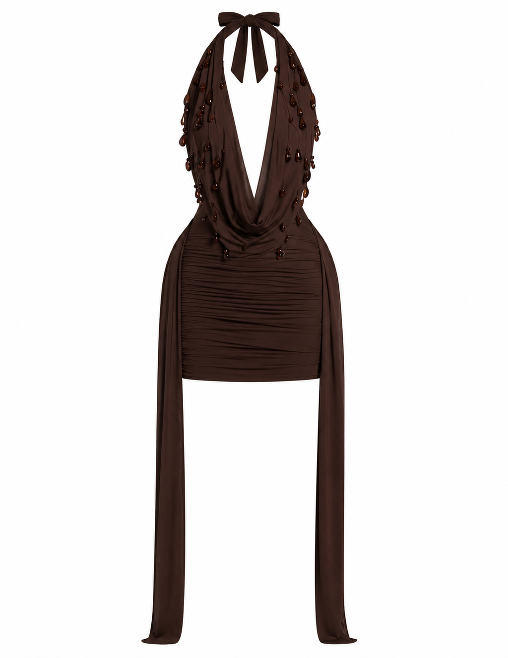 Brown LaMia Dress