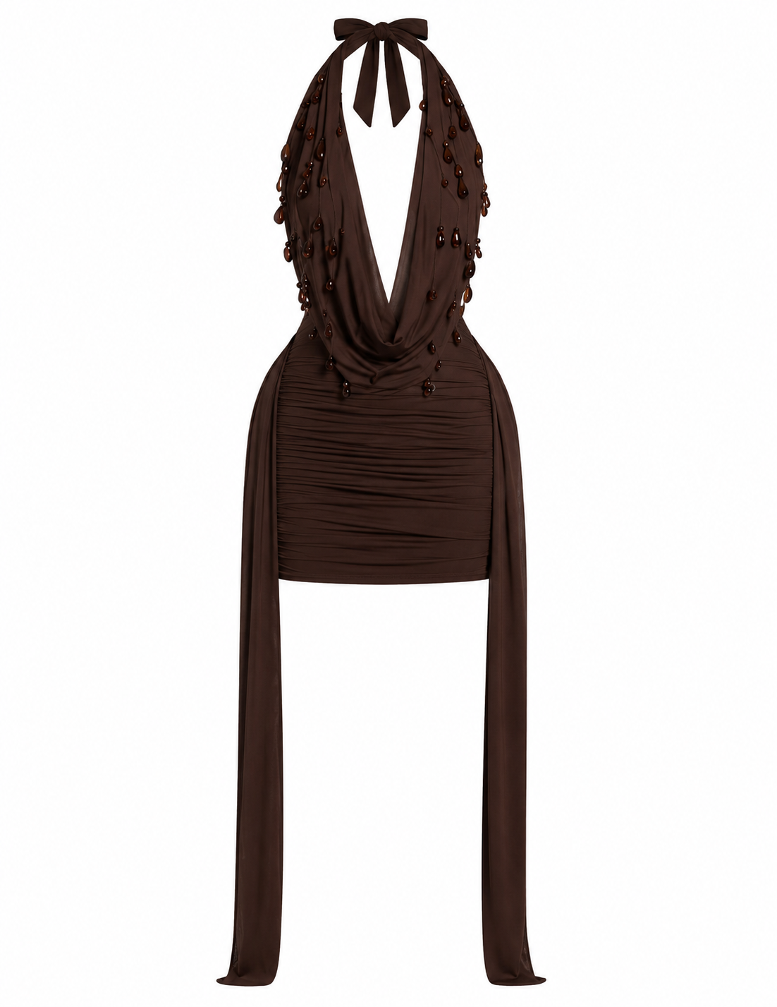 Brown LaMia Dress
