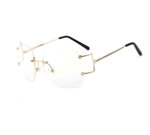 Clear Rimless OG Sunglasses