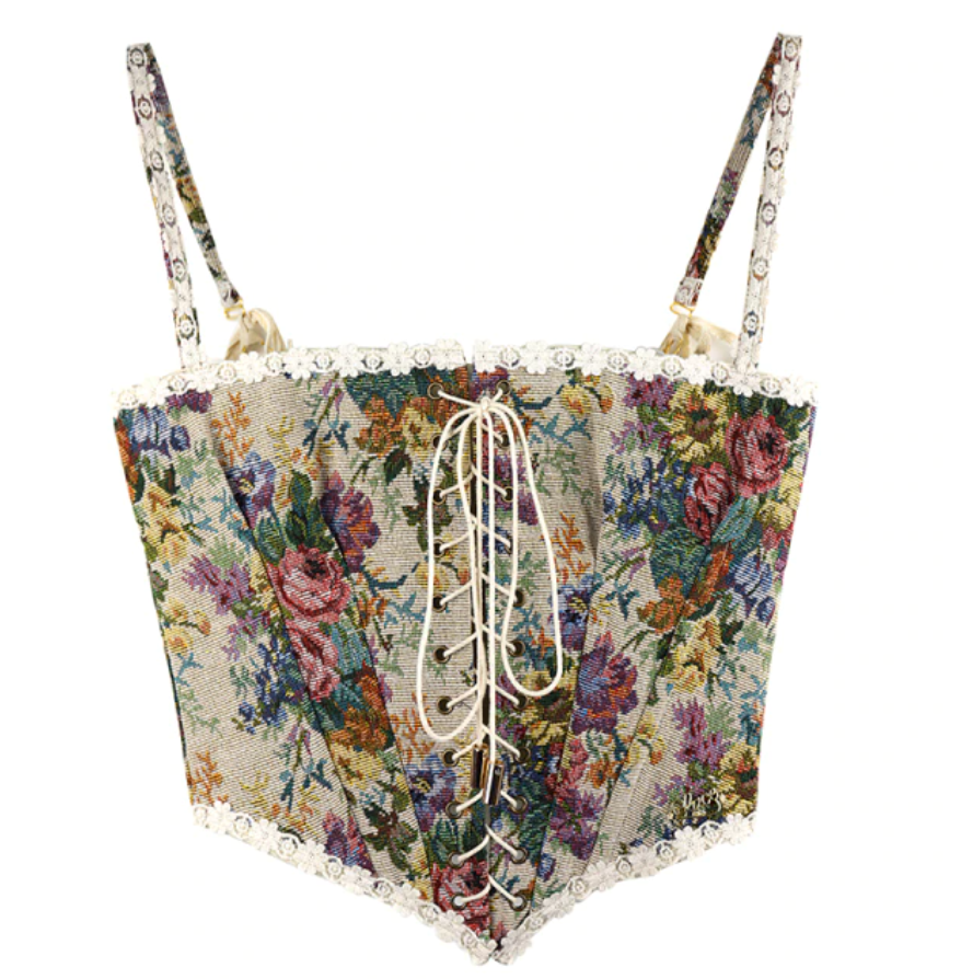 Floralette Corset Top