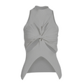 Grey Twist Me Top
