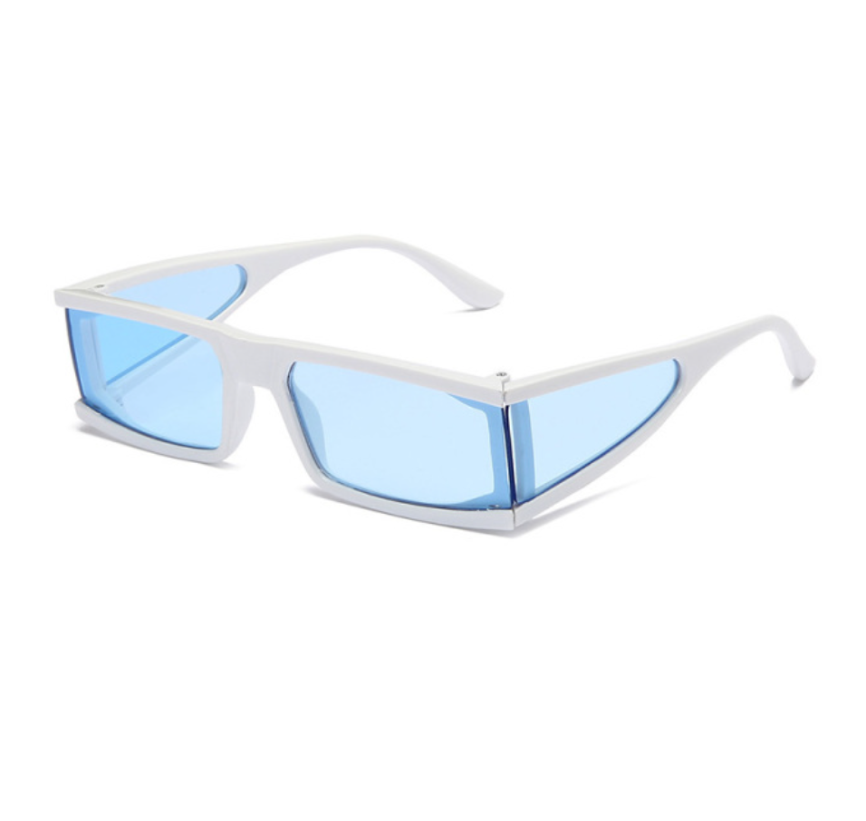 White Rena Sunglasses
