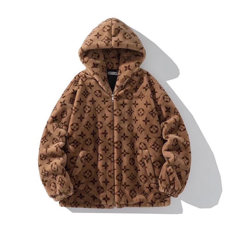 Brown Monogram Fur Jacket